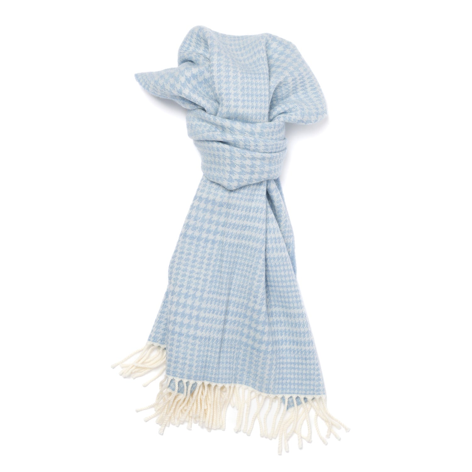 Exclusively for Michael Jondral: Scarf "Principe di Galles" made from pure Escorial Wool - handmade